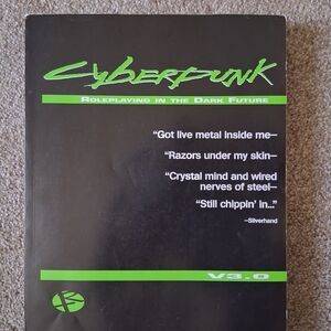 Cyberpunk 3.0 RPG Rulebook Talsorian Games 2005